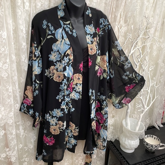 Special Collaboration with Rachael Zoe Kimono Robe Duster - Picture 5 of 7